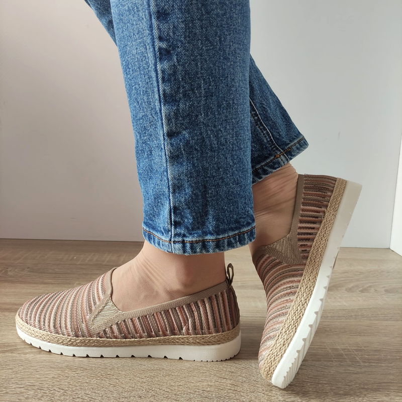 PANTOFI CASUAL DAMA SKECHERS 113980 TPMT - imagine 5