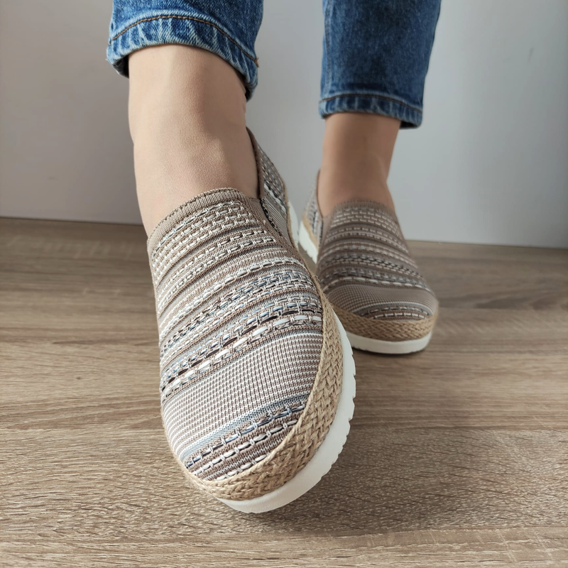 PANTOFI CASUAL DAMA SKECHERS 113982 TPMT - imagine 4