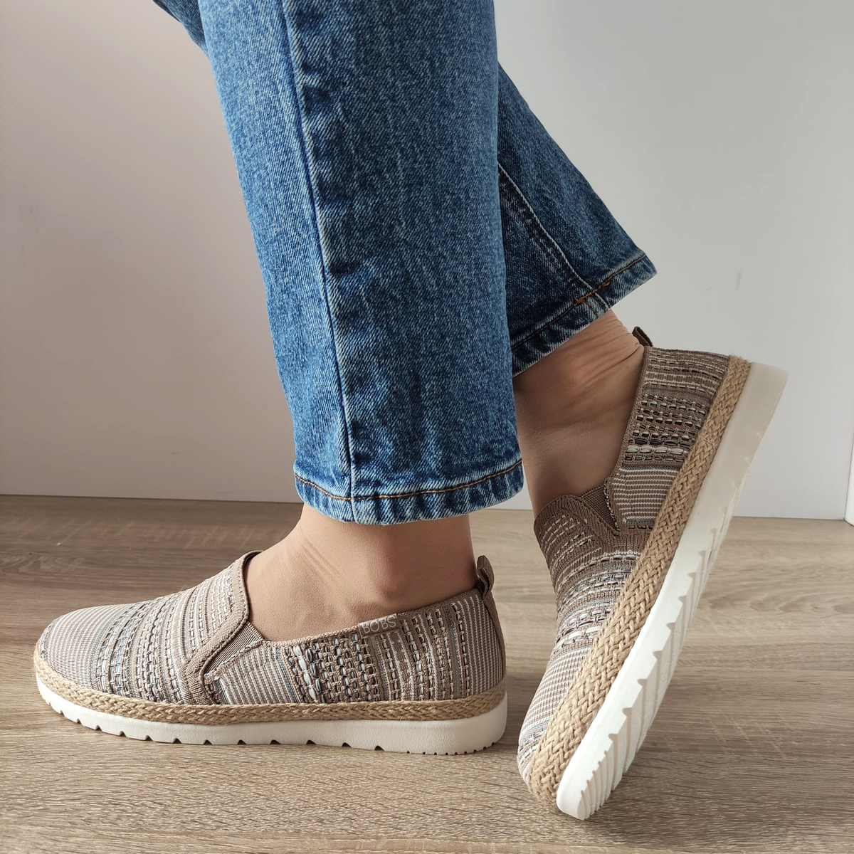 PANTOFI CASUAL DAMA SKECHERS 113982 TPMT - imagine 5