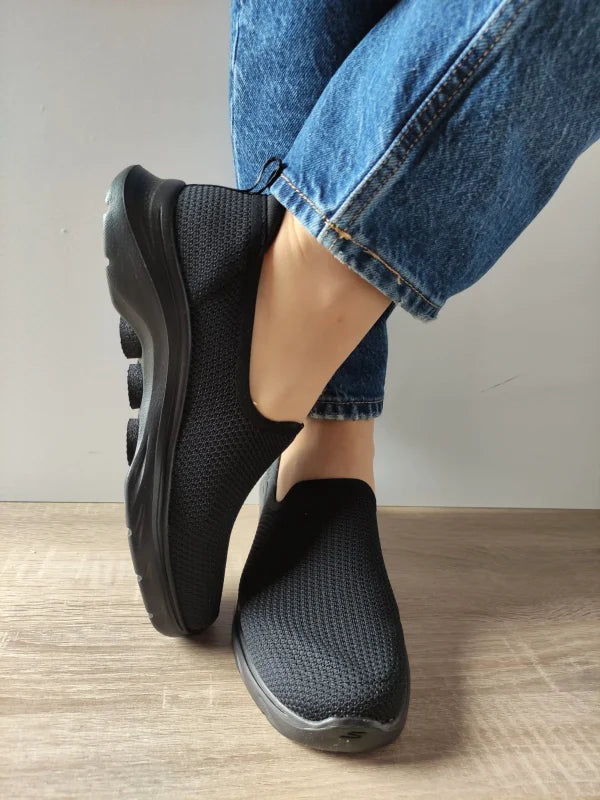 PANTOFI CASUAL DAMA SKECHERS 125218 BBK - imagine 4