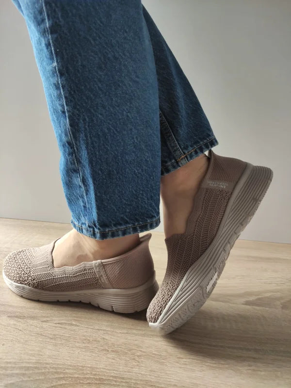 PANTOFI CASUAL DAMA SKECHERS 158980 DKTP - imagine 5