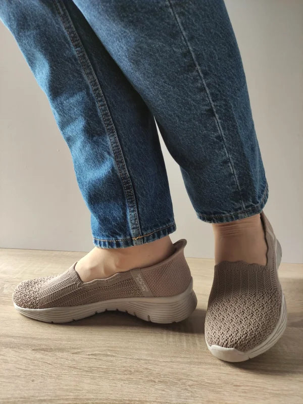PANTOFI CASUAL DAMA SKECHERS 158980 DKTP - imagine 2
