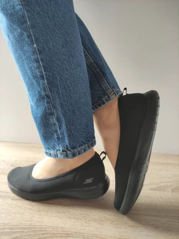 PANTOFI CASUAL DAMA SKECHERS 138360 BBK - imagine 5