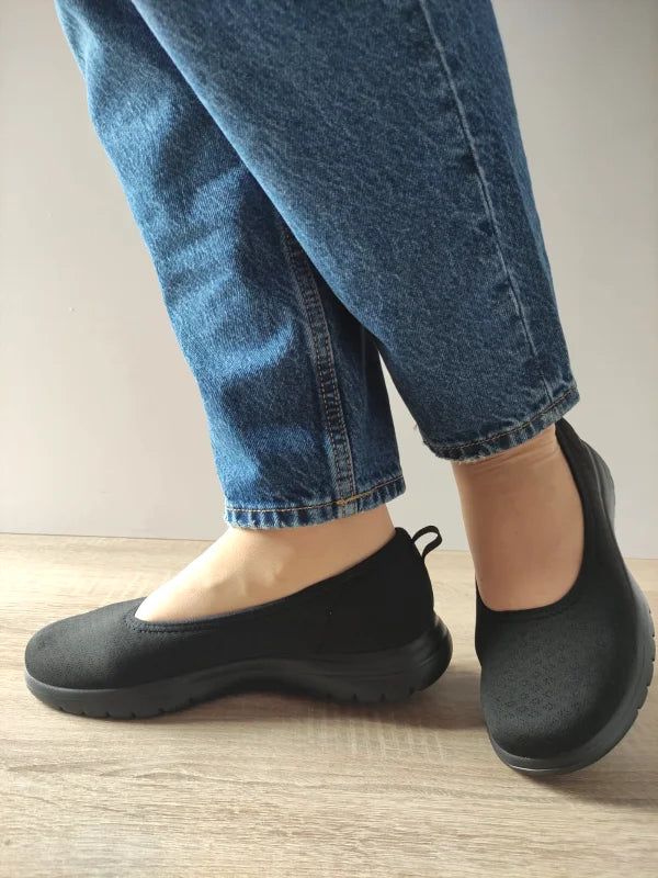 PANTOFI CASUAL DAMA SKECHERS 138360 BBK - imagine 2