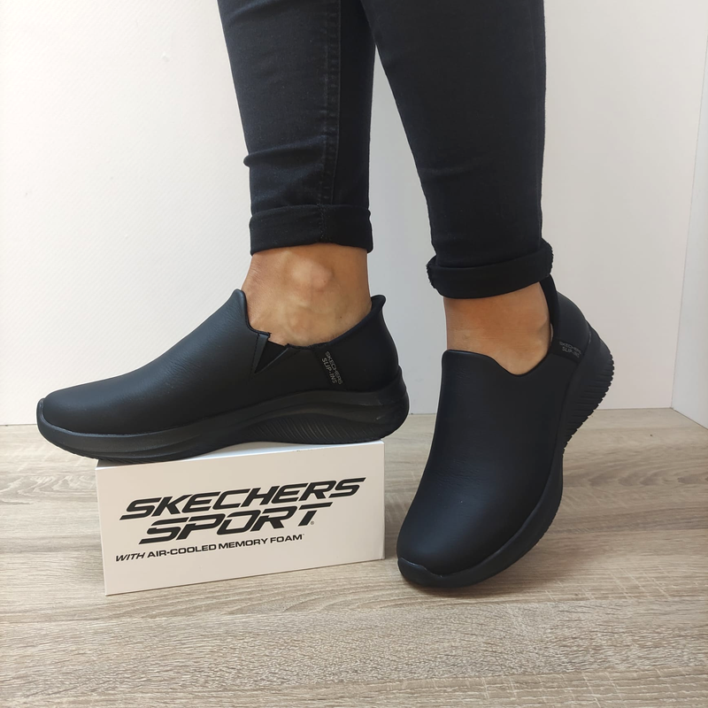 PANTOFI CASUAL DAMA SKECHERS 149593 BBK - imagine 3