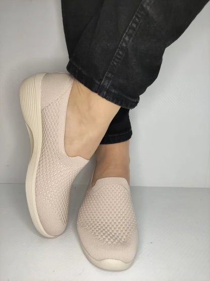 PANTOFI CASUAL DAMA SKECHERS 158761 NAT