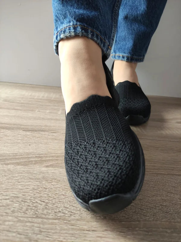PANTOFI CASUAL DAMA SKECHERS 158980 BBK - imagine 4
