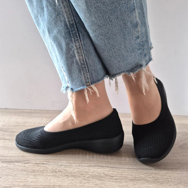 PANTOFI CASUAL DAMA SKECHERS 158987 BBK - imagine 2