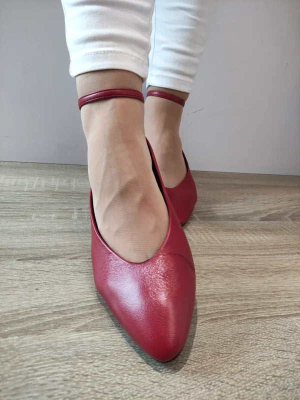 PANTOFI CASUAL DAMA TAMARIS 22161-45 ROSII INCHIS - imagine 4