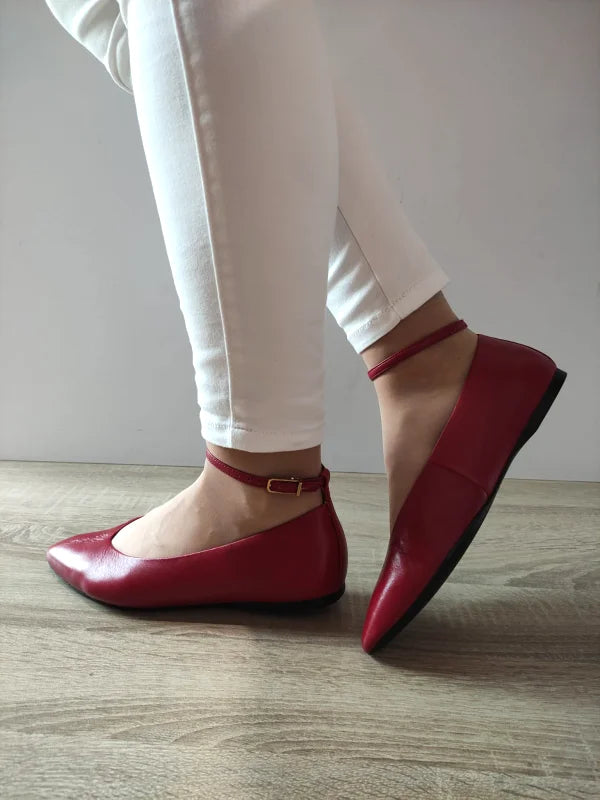 PANTOFI CASUAL DAMA TAMARIS 22161-45 ROSII INCHIS - imagine 5
