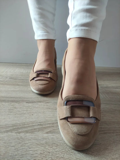 PANTOFI CASUAL DAMA TAMARIS 22170-45 BEJ VELUR
