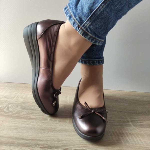PANTOFI CASUAL DAMA TAMARIS 82104-43 BRONZE - imagine 5