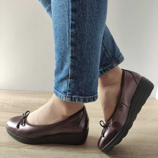 PANTOFI CASUAL DAMA TAMARIS 82104-43 BRONZE - imagine 2