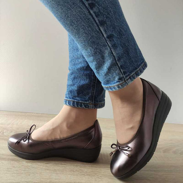 PANTOFI CASUAL DAMA TAMARIS 82104-43 BRONZE - imagine 3