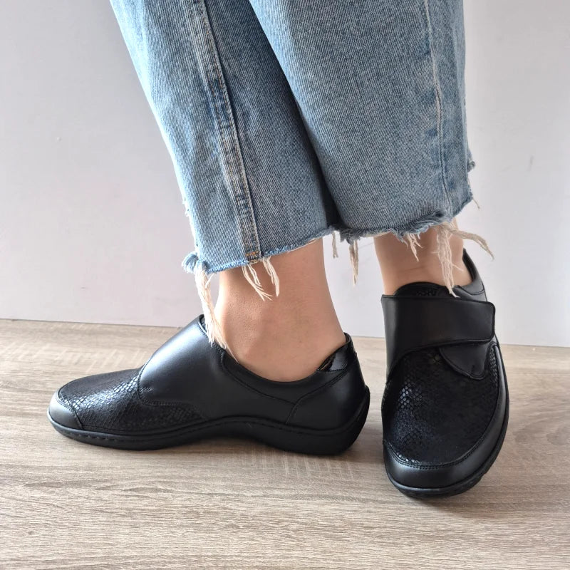 PANTOFI CASUAL DAMA WALDLAUFER 496H31 352 NEGRI - imagine 4