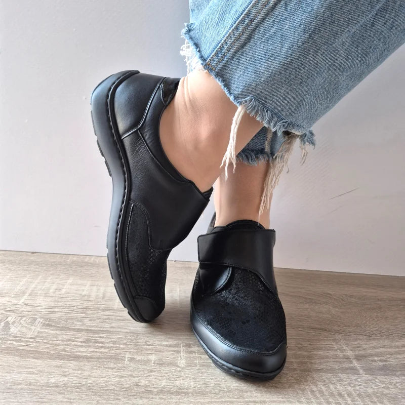 PANTOFI CASUAL DAMA WALDLAUFER 496H31 352 NEGRI - imagine 3