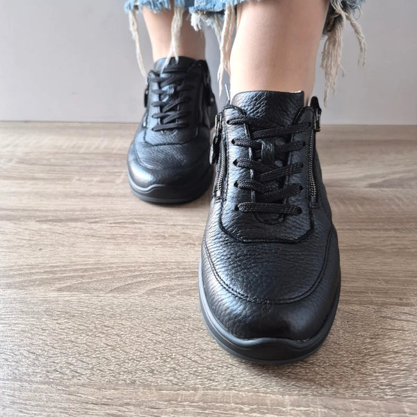 PANTOFI CASUAL DAMA WALDLAUFER 698004 NEGRI - imagine 3