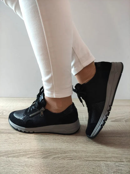 PANTOFI CASUAL DAMA WALDLAUFER 957H02 NEGRI
