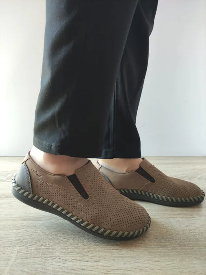 PANTOFI CASUAL PERFORATI BARBATI RIEKER B2460-25