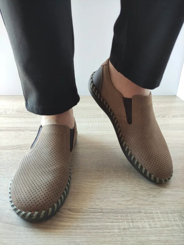 PANTOFI CASUAL PERFORATI BARBATI RIEKER B2460-25 - imagine 5