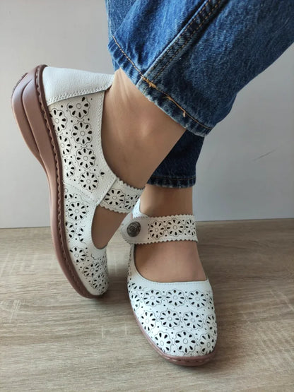 PANTOFI CASUAL PERFORATI DAMA MARIA CONTI 739894 ALBI