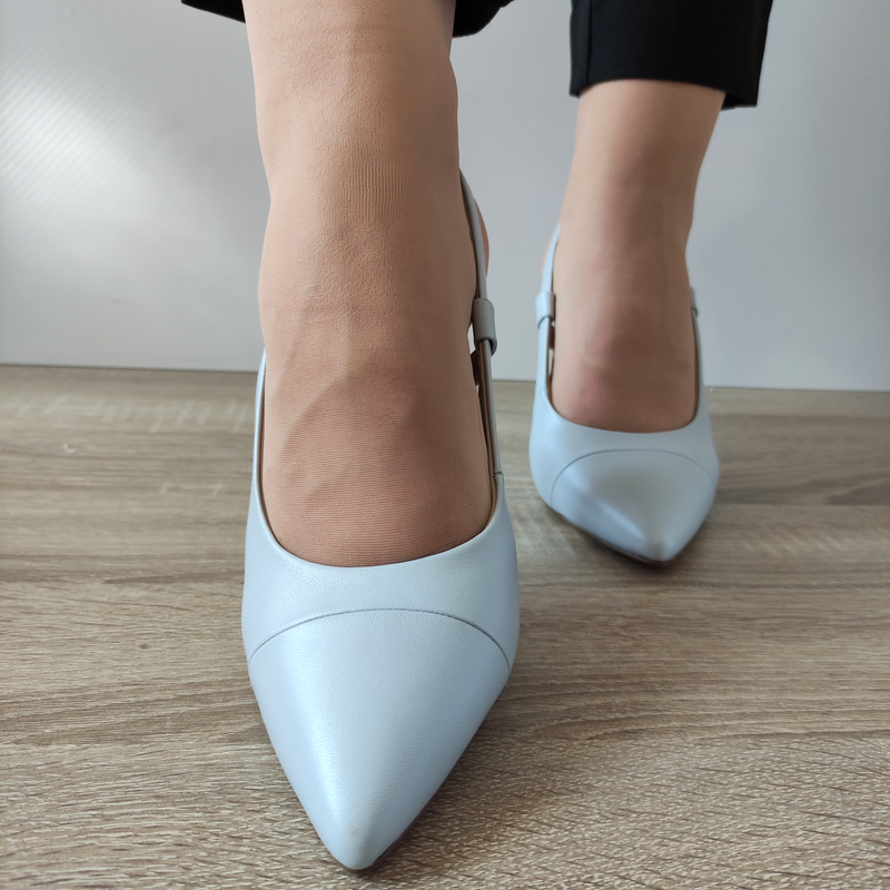 PANTOFI DECUPATI DAMA CAPRICE 29600-42 BLEU DESCHIS - imagine 4