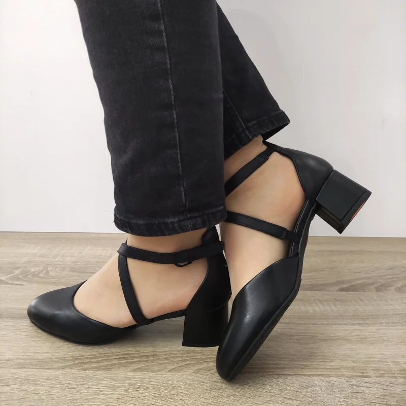 PANTOFI DECUPATI DAMA TAMARIS 82302-44 NEGRI - imagine 3