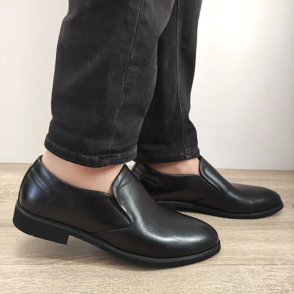 PANTOFI ELEGANTI BARBATI BIG MELS 81139T NEGRI - imagine 2