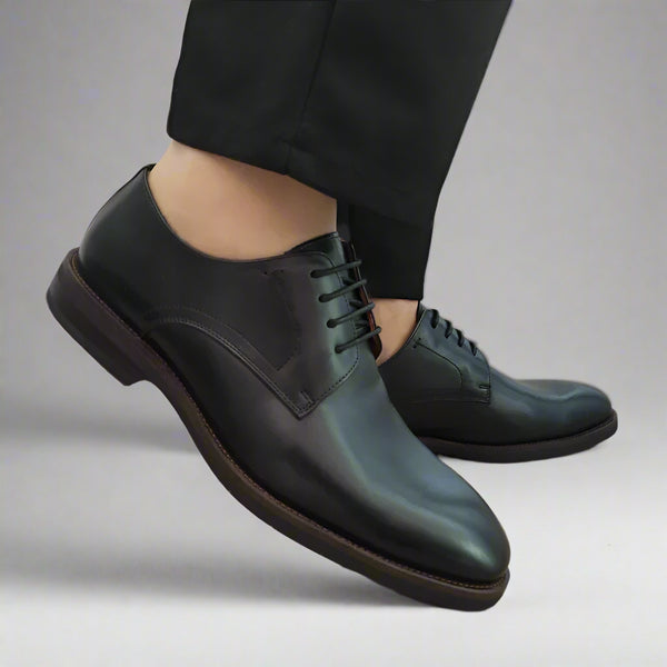 PANTOFI ELEGANTI BARBATI CARIBU 3MHS2342-2-1 01-N NEGRI - imagine 4
