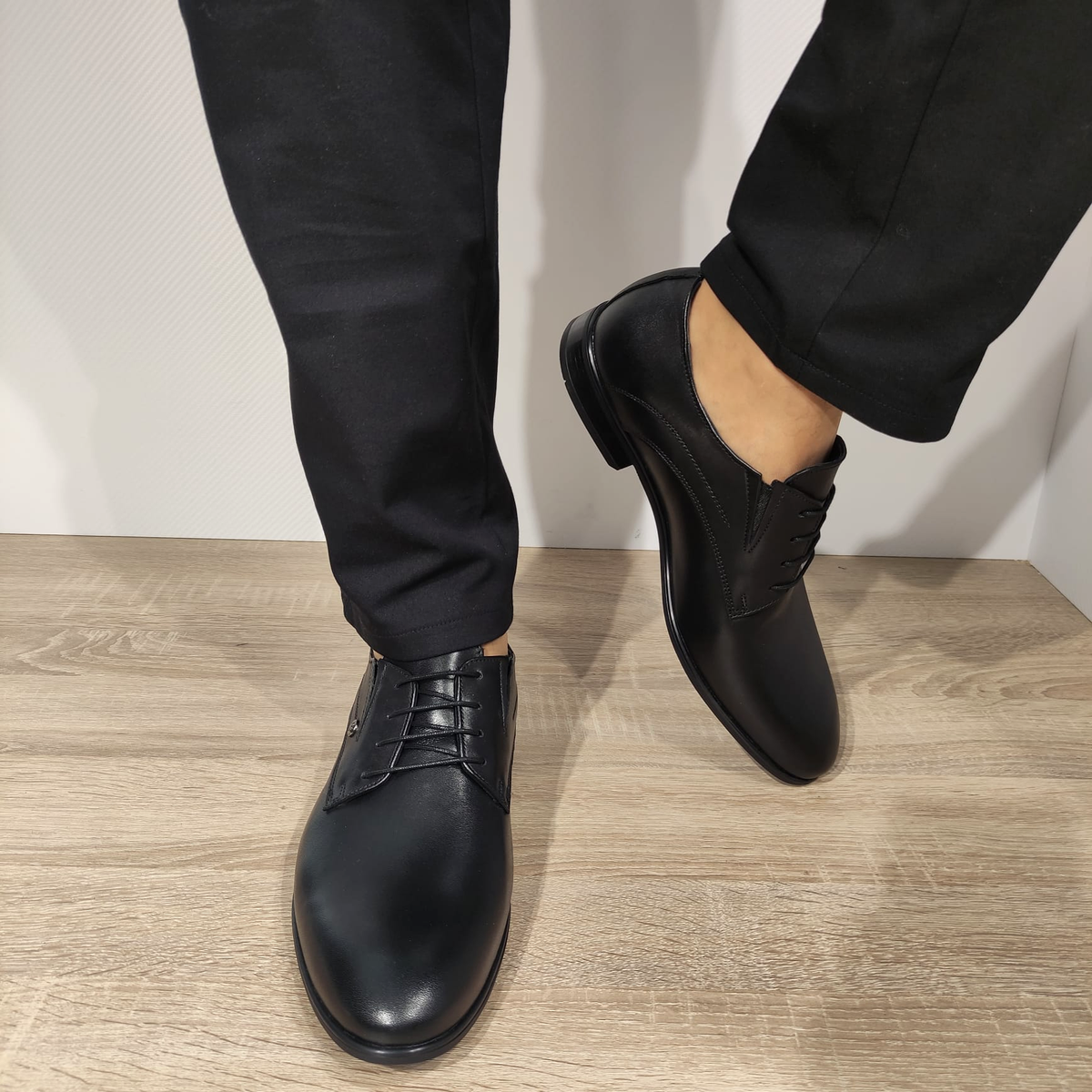 PANTOFI ELEGANTI BARBATI CATALI 231562CR NEGRI - imagine 4