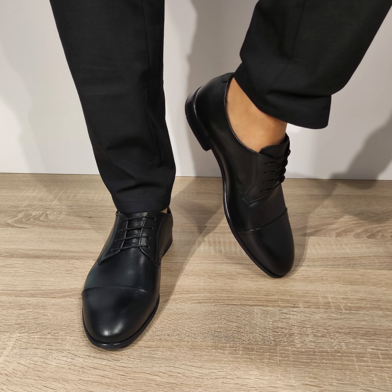 PANTOFI ELEGANTI BARBATI CATALI 231563CR NEGRI - imagine 4