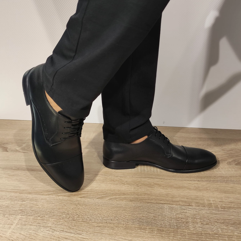 PANTOFI ELEGANTI BARBATI CATALI 231563CR NEGRI - imagine 5
