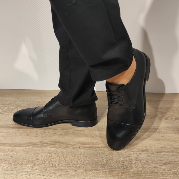 PANTOFI ELEGANTI BARBATI CATALI 231563CR NEGRI - imagine 2
