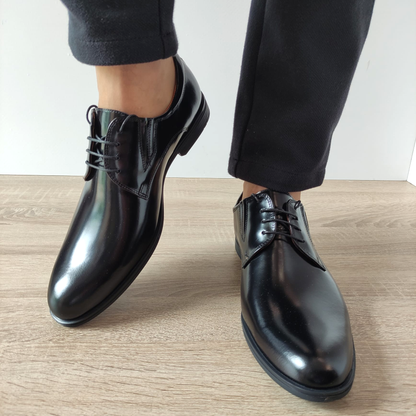 PANTOFI ELEGANTI BARBATI CONHPOL 6845-0017-00S02 NEGRI FLORANTIC
