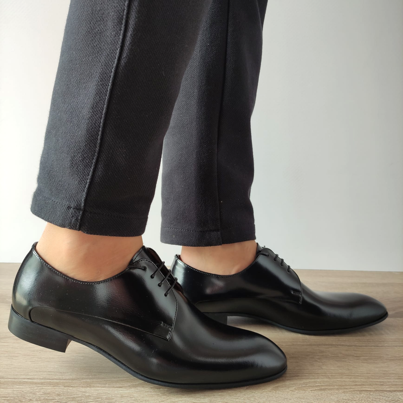 PANTOFI ELEGANTI BARBATI CONHPOL 8498-0017 NEGRI FLORANTIC - imagine 2