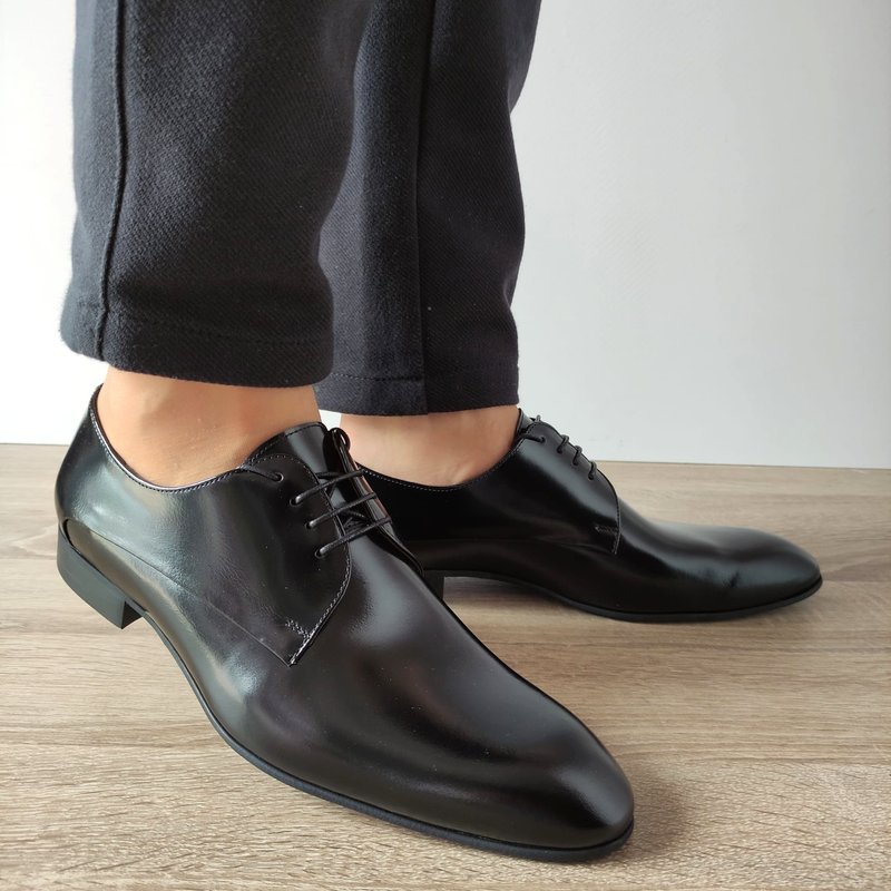 PANTOFI ELEGANTI BARBATI CONHPOL 8498-0017 NEGRI FLORANTIC - imagine 3