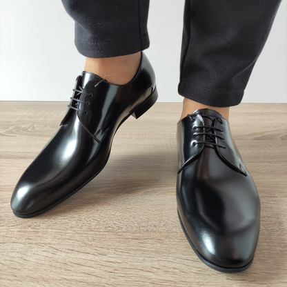 PANTOFI ELEGANTI BARBATI CONHPOL 8498-0017 NEGRI FLORANTIC