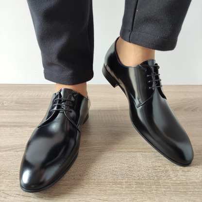 PANTOFI ELEGANTI BARBATI CONHPOL 8498-0017 NEGRI FLORANTIC