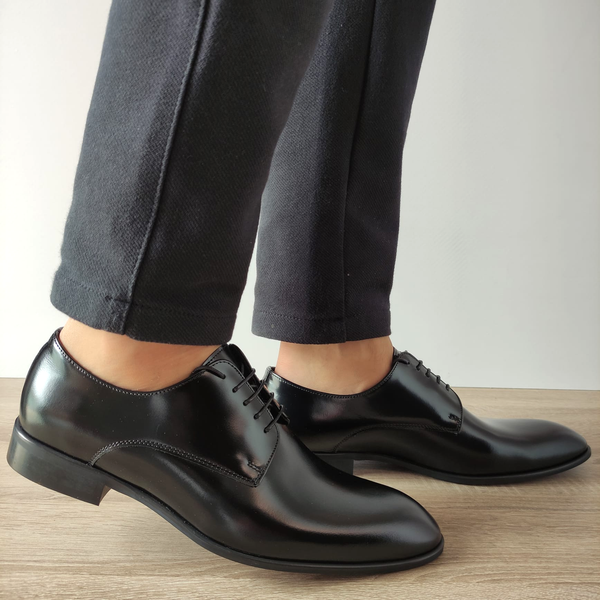 PANTOFI ELEGANTI BARBATI CONHPOL 8520-0017-00S01 NEGRI FLORANTIC - imagine 2