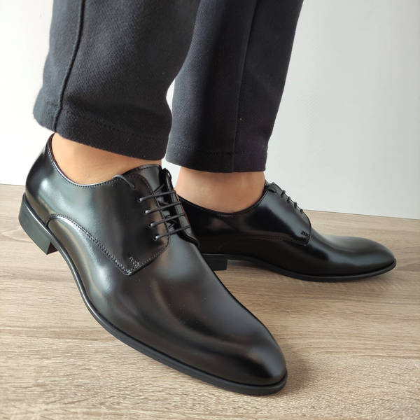 PANTOFI ELEGANTI BARBATI CONHPOL 8520-0017-00S01 NEGRI FLORANTIC - imagine 3