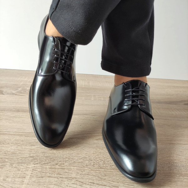 PANTOFI ELEGANTI BARBATI CONHPOL 8520-0017-00S01 NEGRI FLORANTIC - imagine 5