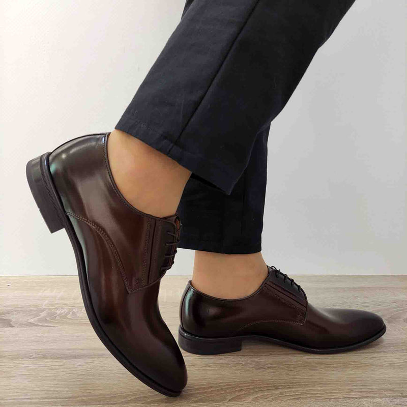 PANTOFI ELEGANTI BARBATI CONHPOL 8573-1376-00S02 MARO LACUIT - imagine 4