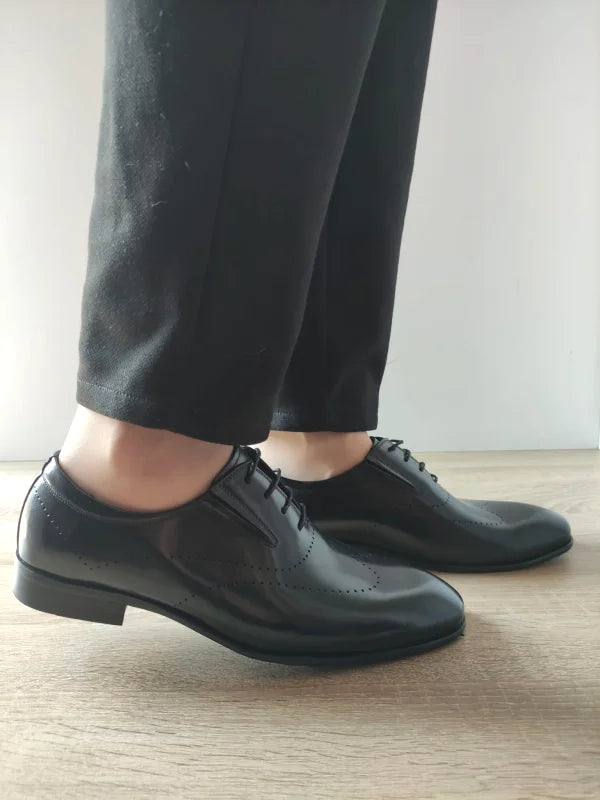 PANTOFI ELEGANTI BARBATI ELDEMAS 003-037 NEGRI