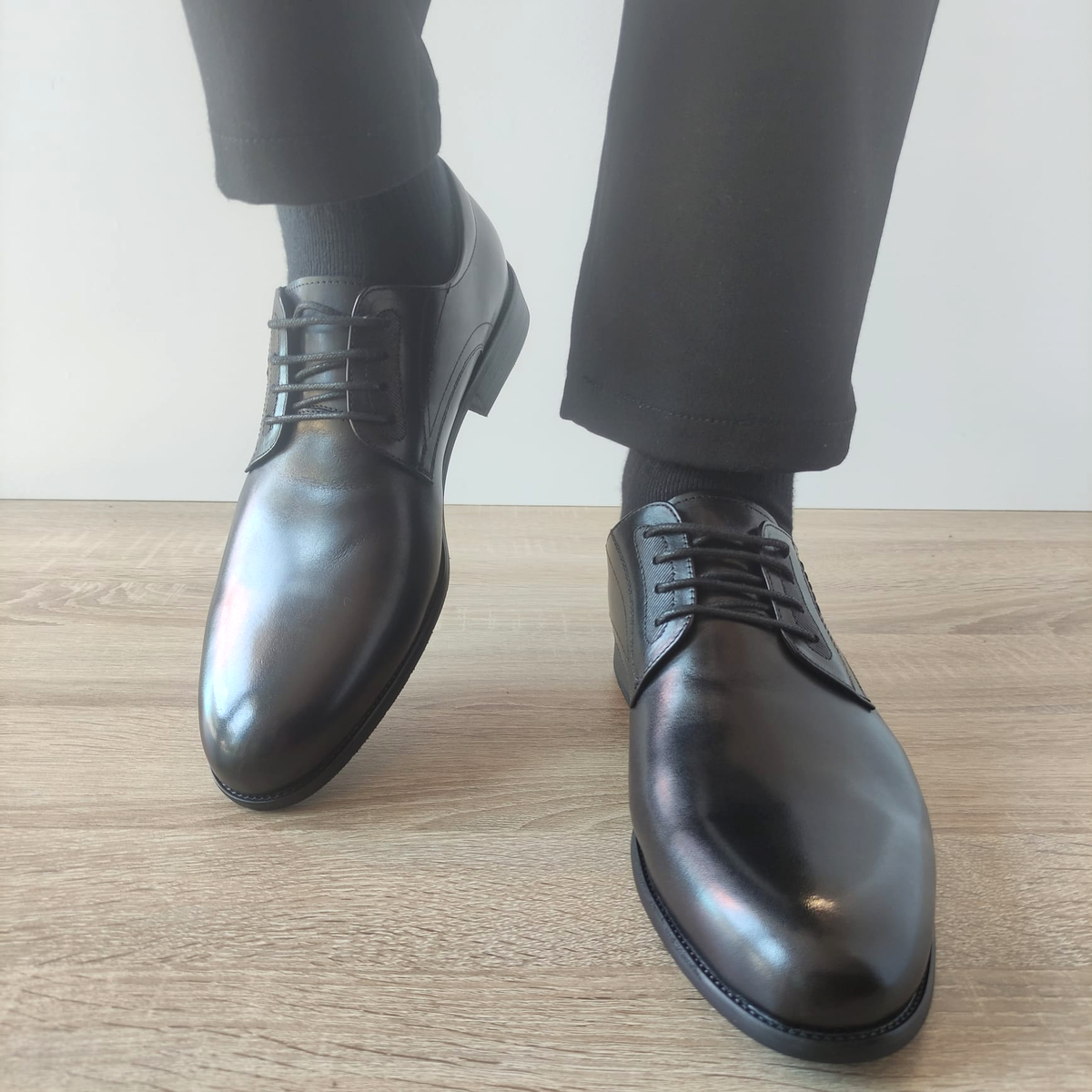 PANTOFI ELEGANTI BARBATI ELDEMAS 2768-1 NEGRI - imagine 5