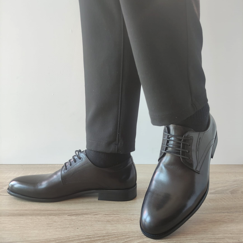 PANTOFI ELEGANTI BARBATI ELDEMAS 2768-1 NEGRI - imagine 2