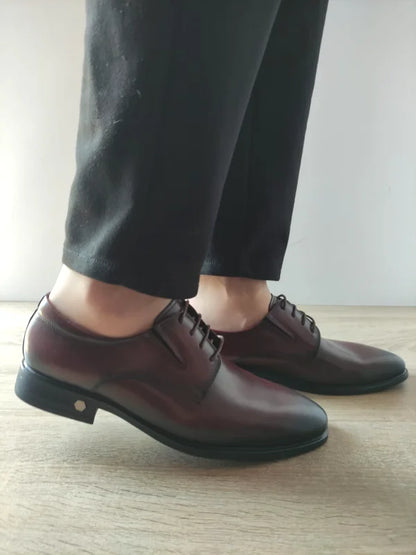 PANTOFI ELEGANTI BARBATI ELDEMAS 7065-056 WINE (BORDO)