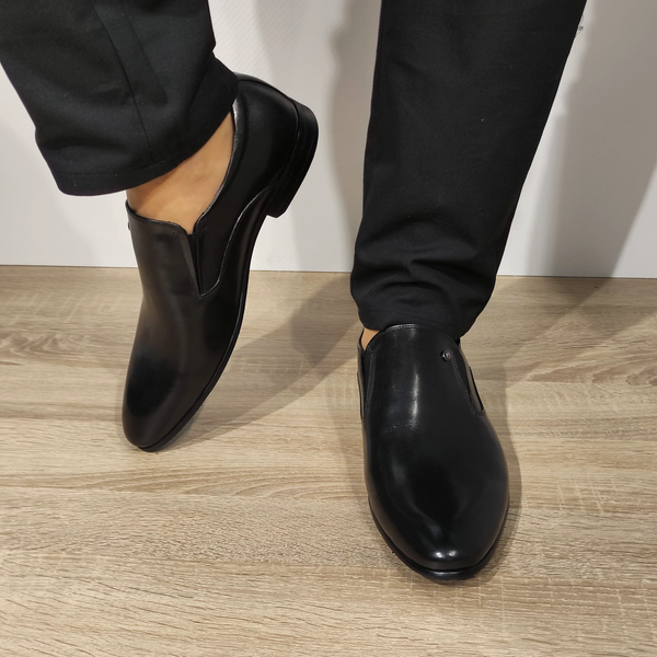 PANTOFI ELEGANTI BARBATI ELDEMAS 792-048 NEGRI - imagine 3