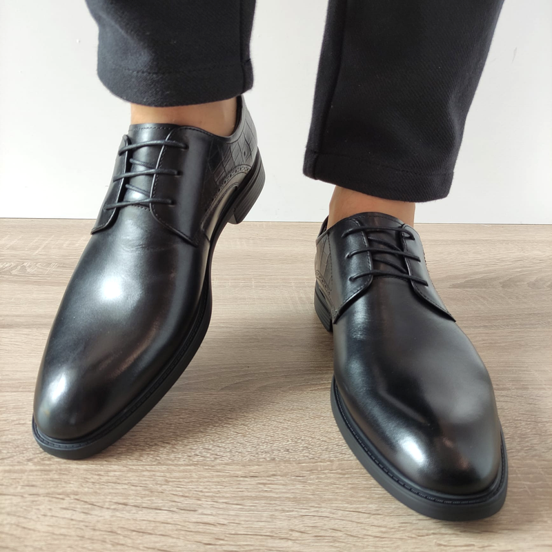 PANTOFI ELEGANTI BARBATI ELDEMAS TKH1352 NEGRI - imagine 4