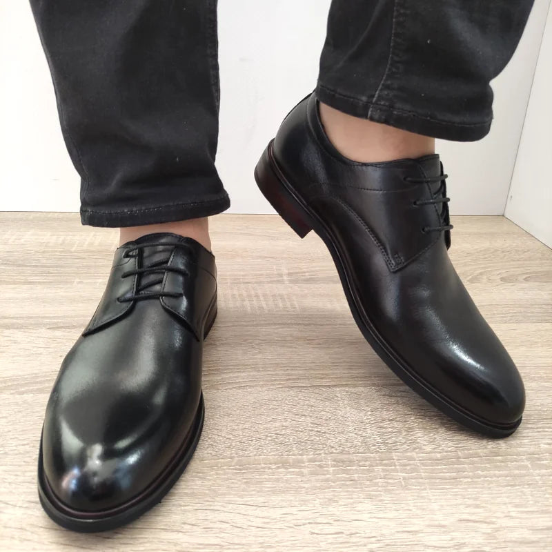 PANTOFI ELEGANTI BARBATI GORETTI 103-59B-19 NEGRI - imagine 3