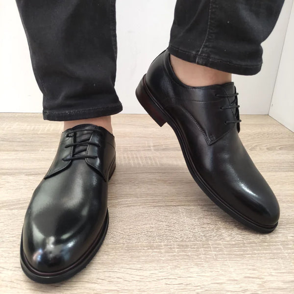 PANTOFI ELEGANTI BARBATI GORETTI 103-59B-19 NEGRI - imagine 3